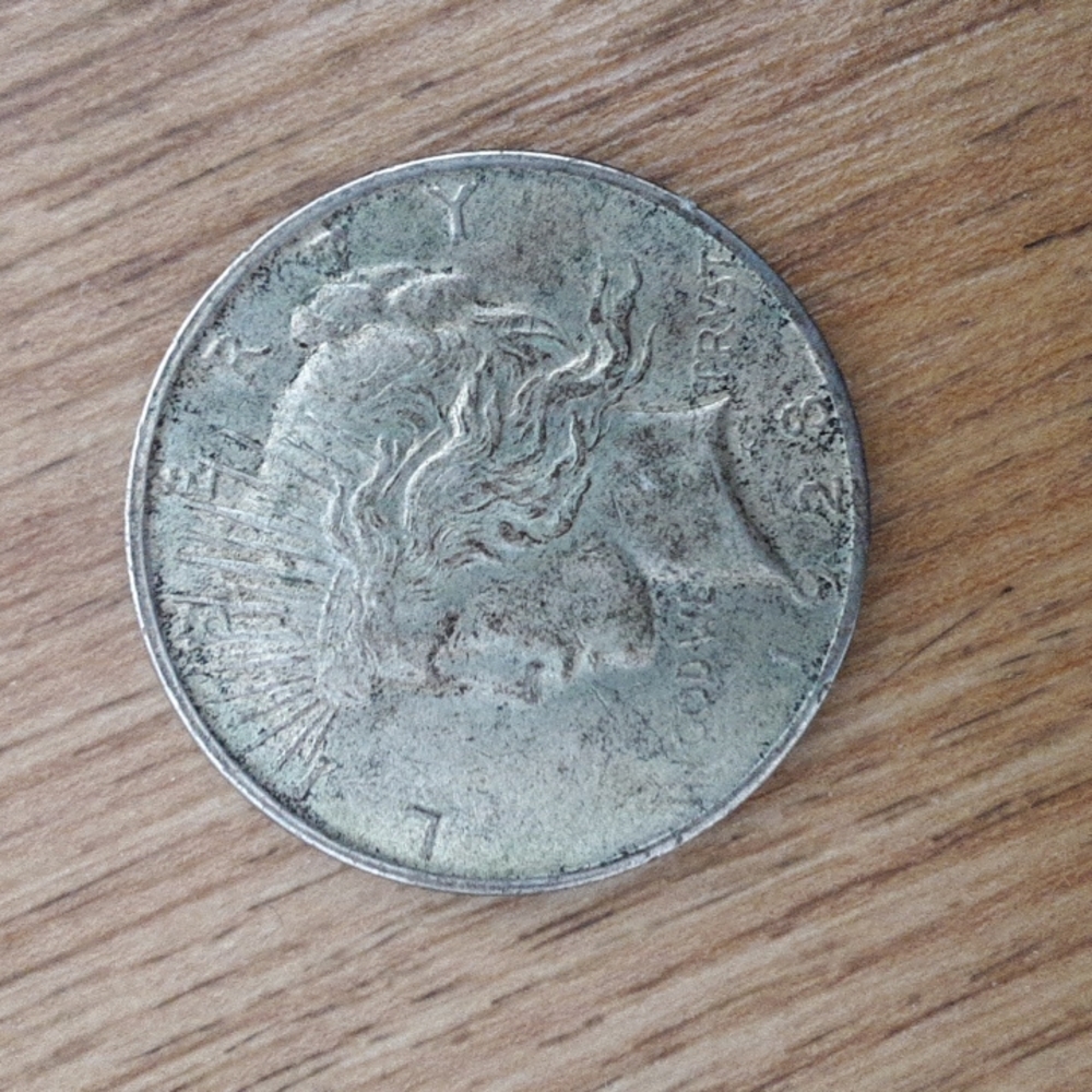 1923 Peace Silver Dollar Coin